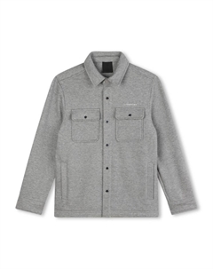 Kids меланжевая рубашка из джерси, серый Givenchy