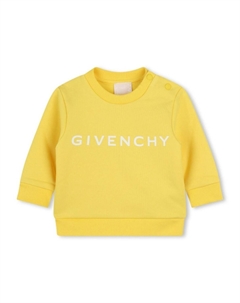 Kids толстовка с логотипом, желтый Givenchy