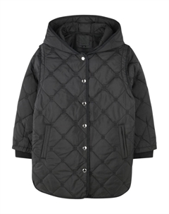 Kids пальто со съемными рукавами, черный Givenchy