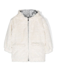 Kids двусторонняя куртка-пуховик, белый Givenchy
