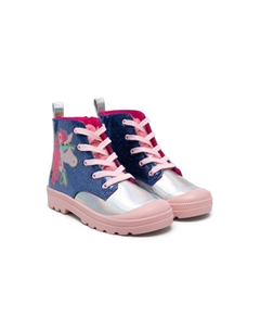 Сапоги со вставками, синий Billieblush