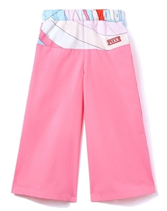 Junior брюки с принтом «Ирида», розовый Pucci