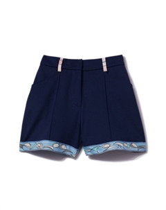 Junior шорты с отделкой Pesci, синий Pucci