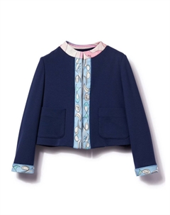 Junior куртка с принтом Pesci, синий Pucci