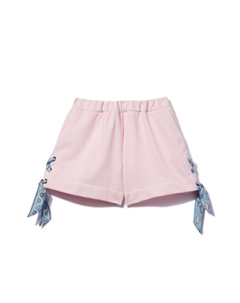 Junior хлопковые шорты со шнуровкой, розовый Pucci