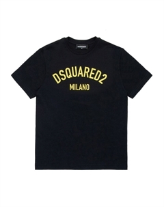 KIDS футболка с логотипом, черный Dsquared2