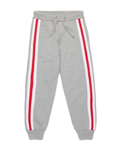 Kids спортивные брюки с вышитым логотипом, серый Dsquared2