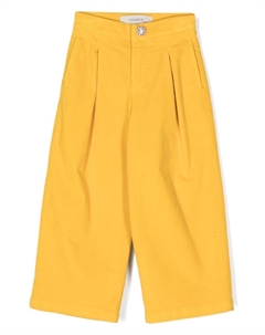 Брюки широкого кроя, желтый Simonetta