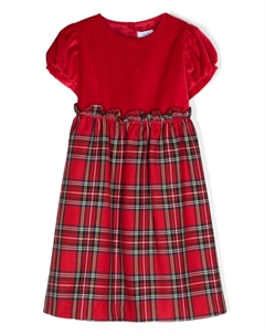 Клетчатое платье, красный Siola