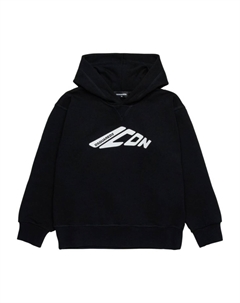 Kids толстовка с капюшоном KIDS Icon, черный Dsquared2