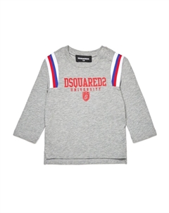 Kids футболка с логотипом, серый Dsquared2