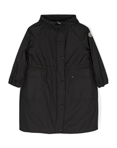Enfant плащ Ioudith с капюшоном, черный Moncler