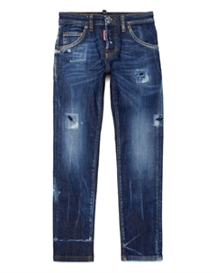 KIDS джинсы с эластичным поясом, синий Dsquared2