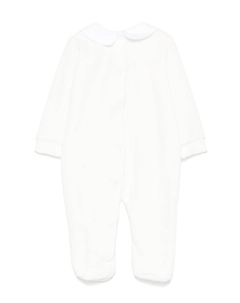 Пижама с цветочной вышивкой, белый Siola