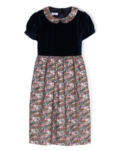 Платье с цветочным принтом, синий Siola