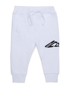 Kids спортивные брюки с логотипом KIDS, белый Dsquared2