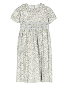 Платье с цветочным принтом, синий Siola