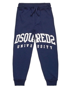 KIDS спортивные брюки с логотипом, синий Dsquared2
