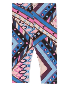 Junior леггинсы с принтом Vivara, розовый Pucci