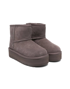 Классические мини-сапоги на платформе, серый Ugg kids