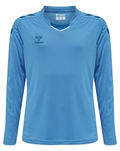 Футболка Trikot L/S Hmlcore Xk Poly Jersey L/S Kids, цвет BLUE DANUBE Hummel