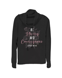 Толстовка Strong & Courageous с цветочным принтом для юниоров и хомутом Unbranded