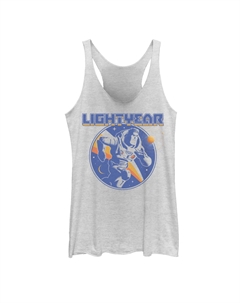 Юниорская майка Disney/Pixar Lightyear Round Alt Lightyear Sketch Racerback Tank Licensed character