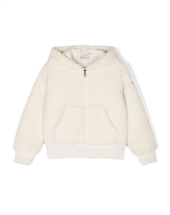Enfant куртка Teddy на молнии, белый Moncler