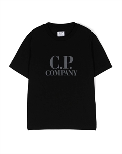 Kids футболка из джерси с логотипом, черный C.p. company