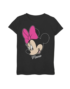 Футболка с изображением Минни Маус для девочек 7–16 лет Disney's с изображением портрета и улыбки Star wars