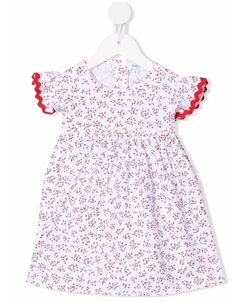 Туника ампирного силуэта с принтом, белый Siola