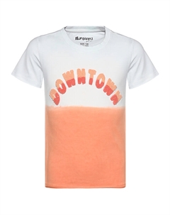 Футболка, оранжевый Blue effect