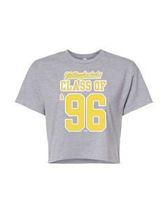 Укороченная футболка Yellowjackets Class Of '96 для юниоров, серый Licensed character