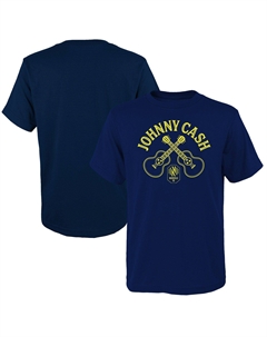 Футболка Youth Navy Nashville SC x Johnny Cash Guitars Outerstuff