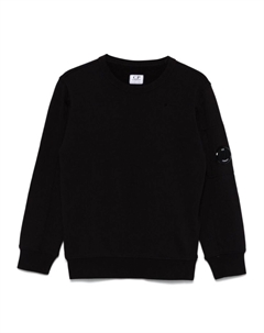 Kids толстовка с декором Lens, черный C.p. company