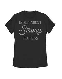 Футболка с рисунком Independent Strong Fearless для юниоров Unbranded
