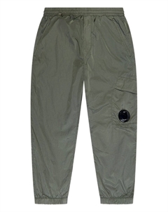 Kids брюки-карго с линзами, зеленый C.p. company