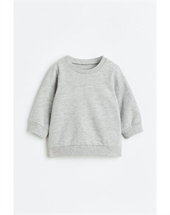 Хлопковая толстовка, серый H&m