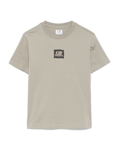 Kids футболка с логотипом, серый C.p. company