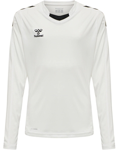 Футболка Trikot L/S Hmlcore Xk Poly Jersey L/S Kids, белый Hummel
