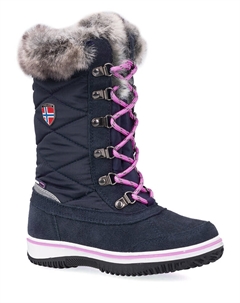 Сапоги Winter Holmenkollen, темно синий Trollkids