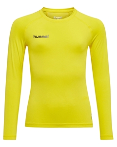 Футболка Trikot L/S Hml First Performance Kids Jersey L/S, цвет BLAZING YELLOW Hummel