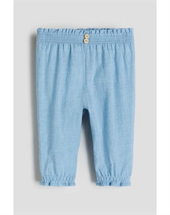 Брюки без застежки, синий H&m