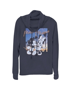 Пуловер с воротником-хомутом для пары 's Mickey & Minnie Juniors Sunset Disney