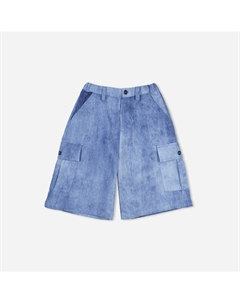 Детские шорты-карго brooklyn из денима, синий The sunday collective