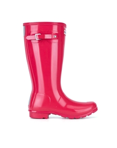 Резиновые сапоги, розовый Hunter