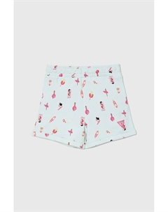 Шерстяные шорты для мальчиков и девочек, бирюзовый Guess