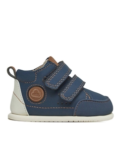 Ботинки комбинированные на липучке, синий Mayoral