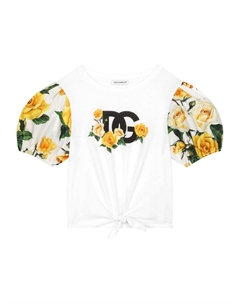 Футболка с принтом, белый Dolce&gabbana