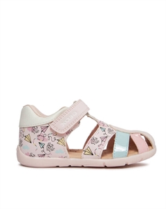 Сандалии, розовый Geox